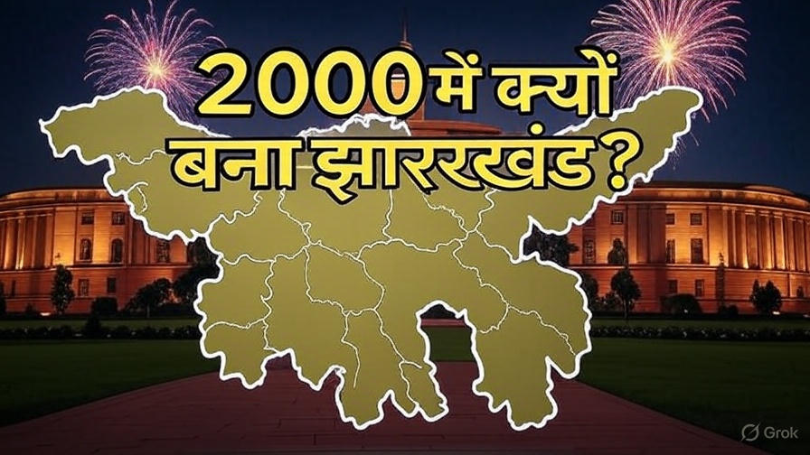 Jharkhand Bihar se alag kyu huwa